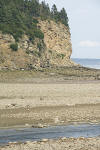 Alma Bay of Fundy cliffs at low tide